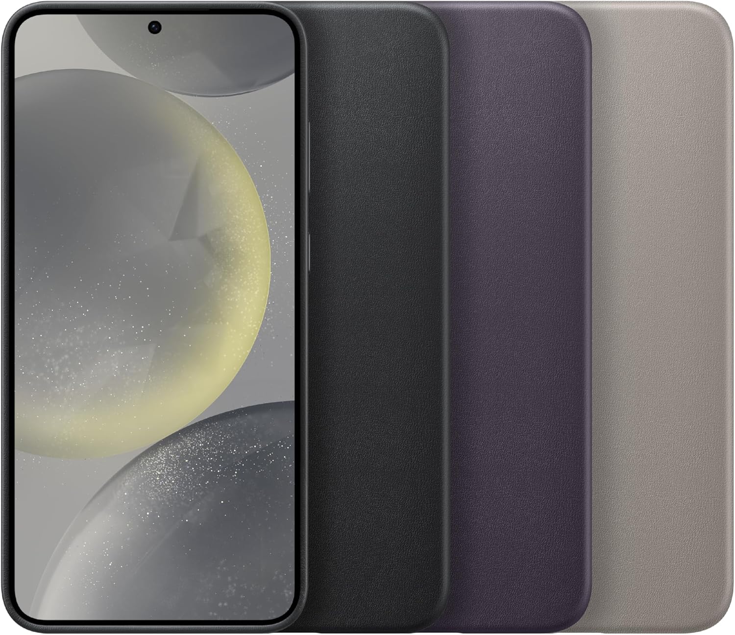 Samsung Galaxy S24 Plus Vegan Leather Case | Dark Violet Samsung Galaxy S24 Plus Vegan Leather Case | Dark Violet